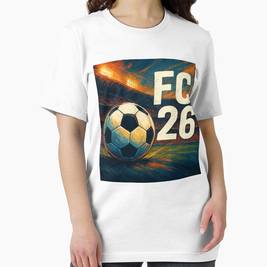 United International Soccer Tee - Global Football Unity Shirt White
