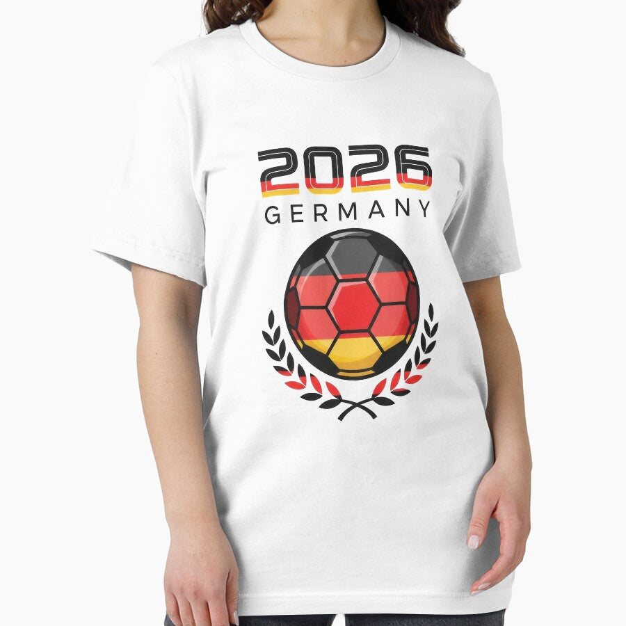 Germany 2024 Football Fan Tee - European Championship Apparel White