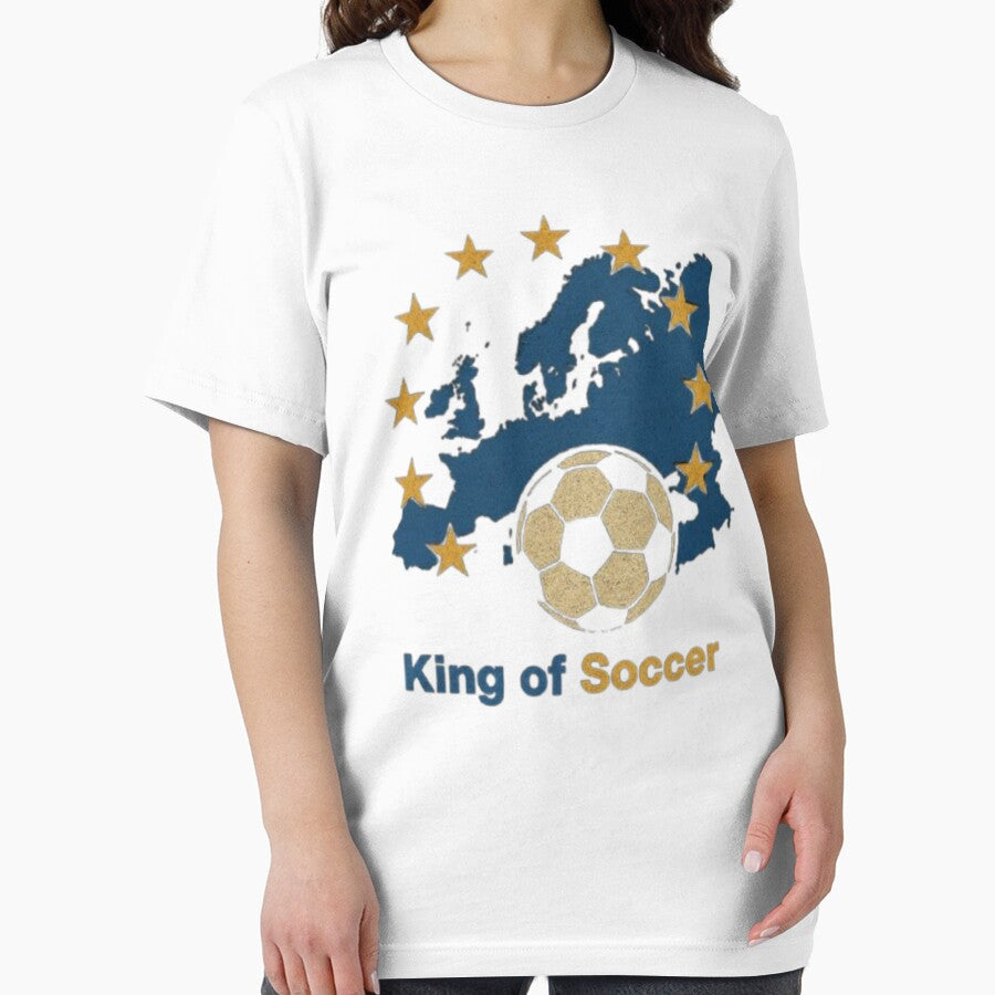 Euro 96 Retro England Shirt - Classic Football Tournament Tee White
