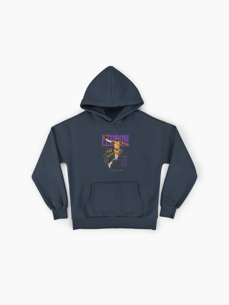 Lebron James King Crown Hoodie - Premium Soft Oversized Sportswear