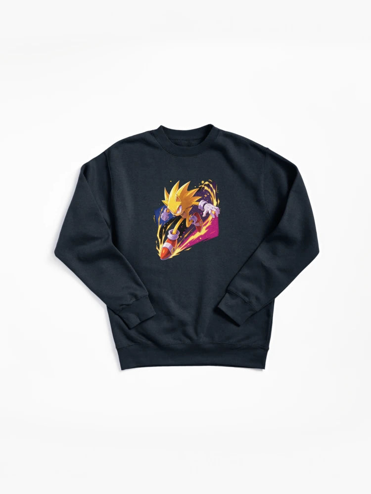 Super Sonic Golden Glow - Power-Up Transformation Hoodie