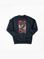 Black Airforce Energy Hedgehog - Streetwear Anime Hoodie