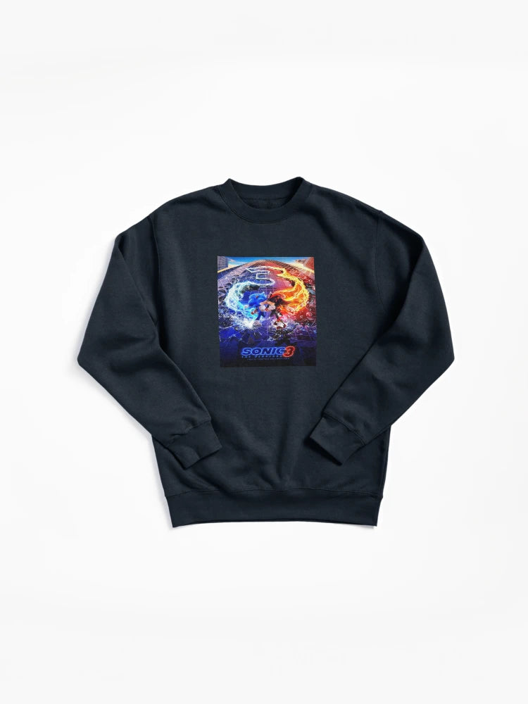 Shadow the Hedgehog Silhouette - Cool Anti-Hero Fan Sweatshirt