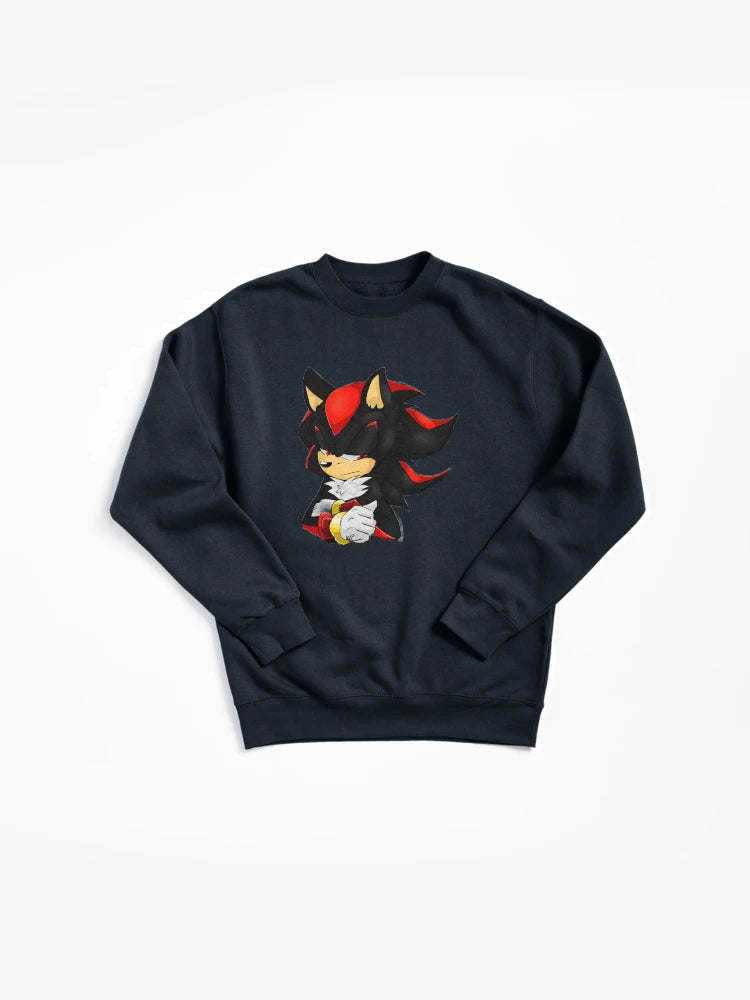 Vintage Shadow Photo Art - Music Fan Retro Style Hoodie