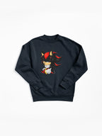 Vintage Shadow Photo Art - Music Fan Retro Style Hoodie