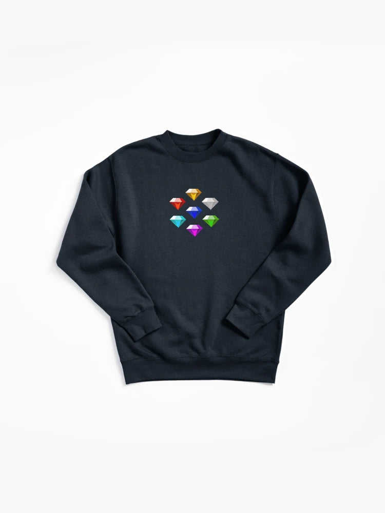 Emeralds of Chaos Collector - Mystic Gem Sonic Sweatshirt