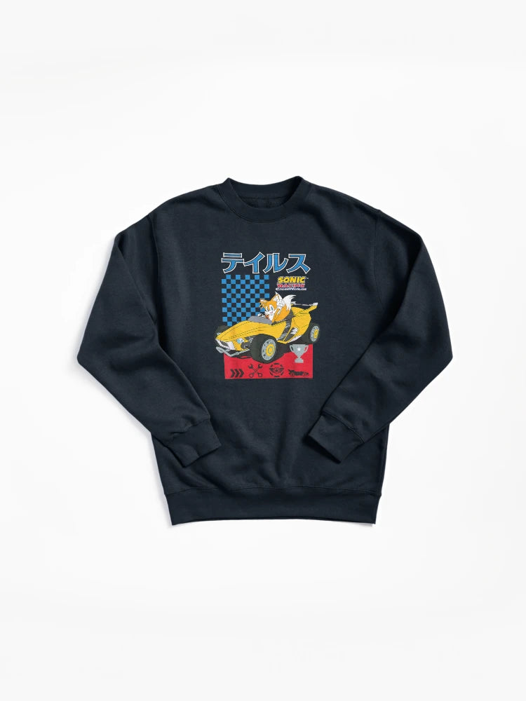 Sonic vs Shadow Racing - CrossWorlds Battle Graphic Hoodie
