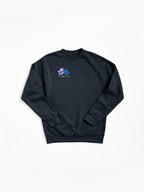 Sonic Rush Minimalist Vector - Clean White Gaming Sweatshirt