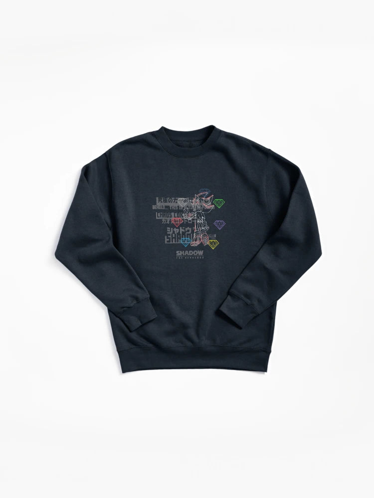 Shadow the Hedgehog Graphic Hoodie - Edgy Ultimate Lifeform Merch