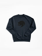 Modern Sonic Icon Black - Sleek Stealth Style Pullover