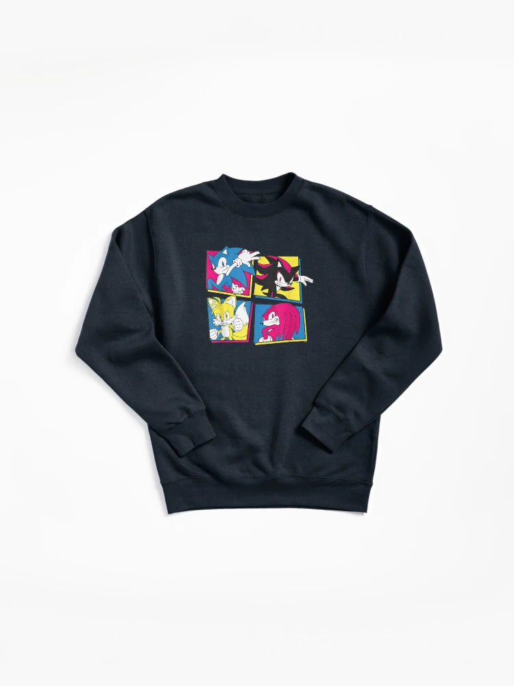 Sonic Shadow Tails Knuckles Team - Ultimate Hero Squad Hoodie