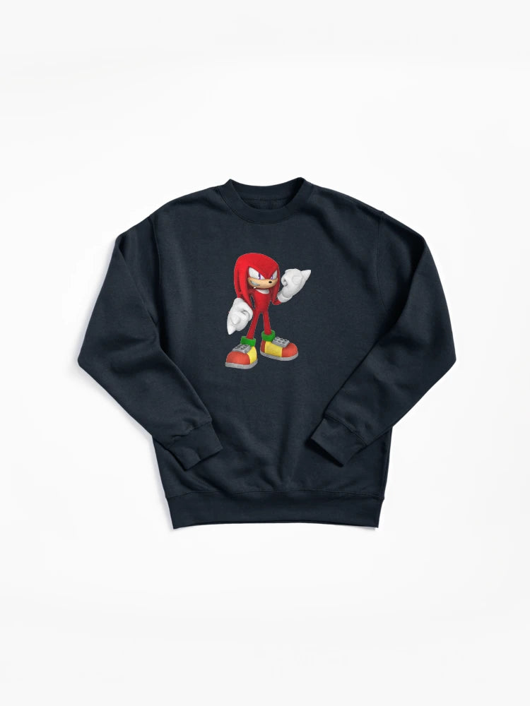 Knuckles the Echidna Strength - Red Guardian Graphic Hoodie