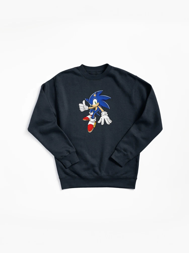Sonic Hedgehog Classic Runner - Timeless Video Game Hoodie