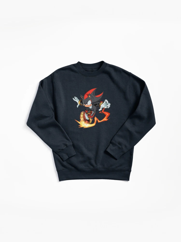 Shadow the Hedgehog Fire Design - Blazing Speed Pullover Hoodie