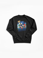Artistic Sonic Portrait - Modern Fan Art Pullover Hoodie