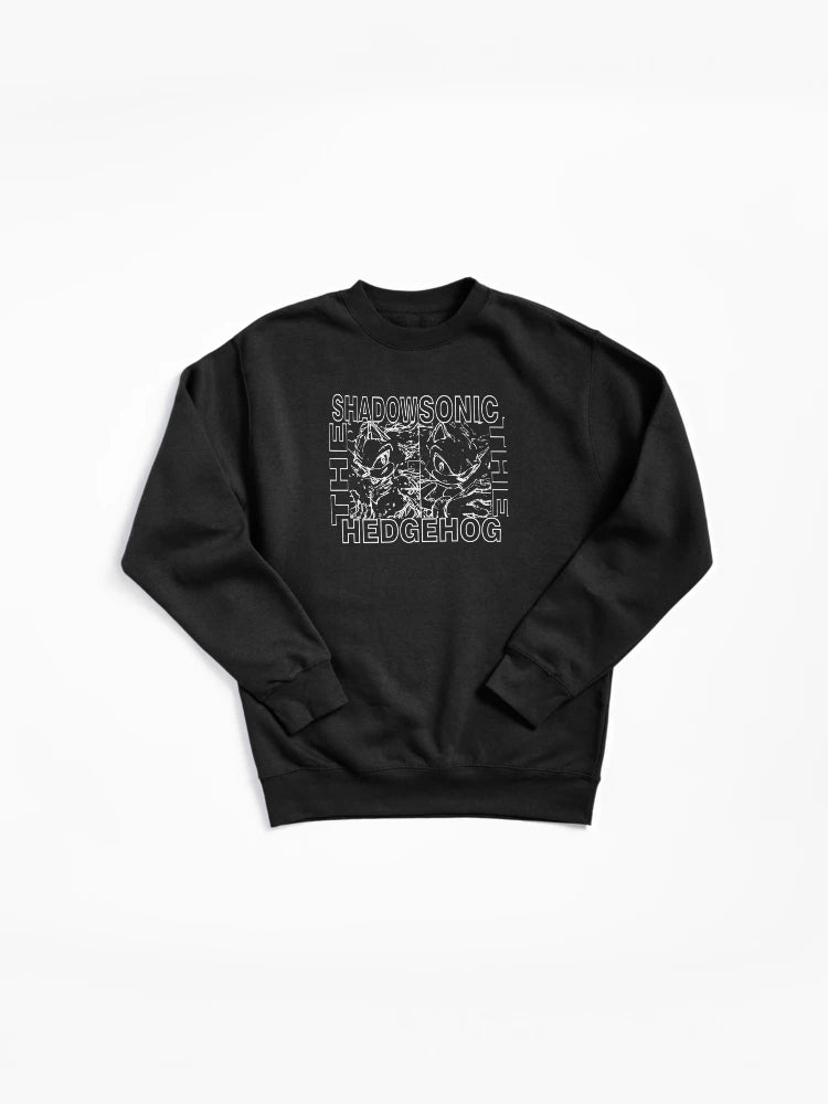 White Sonic and Shadow - Clean Rivalry Graphic Sweatshirt