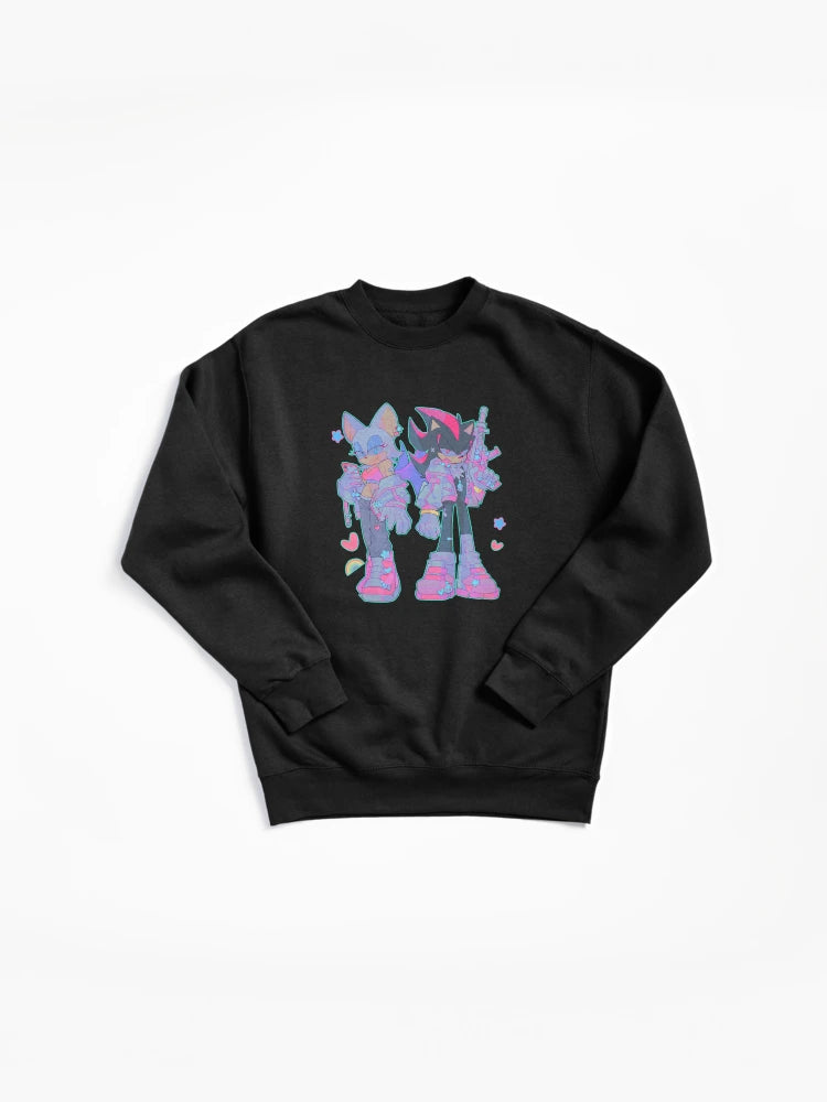 Shadow Hedgehog Cute Art - Adorable Character Fan Hoodie