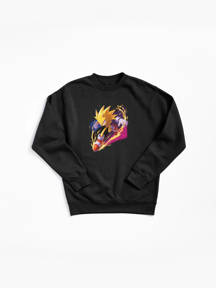 Super Sonic Golden Glow - Power-Up Transformation Hoodie