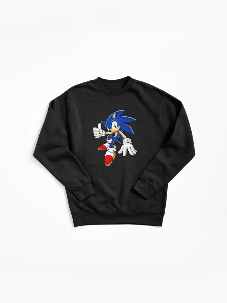 Sonic the Hedgehog Classic Logo - Official Style Fan Pullover