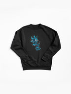 Cyber Hedgehog Tech Art - Futuristic Gaming Style Pullover