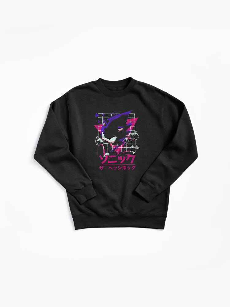 Speed Demon Sonic Hoodie - High Energy Gaming Sweatshirt