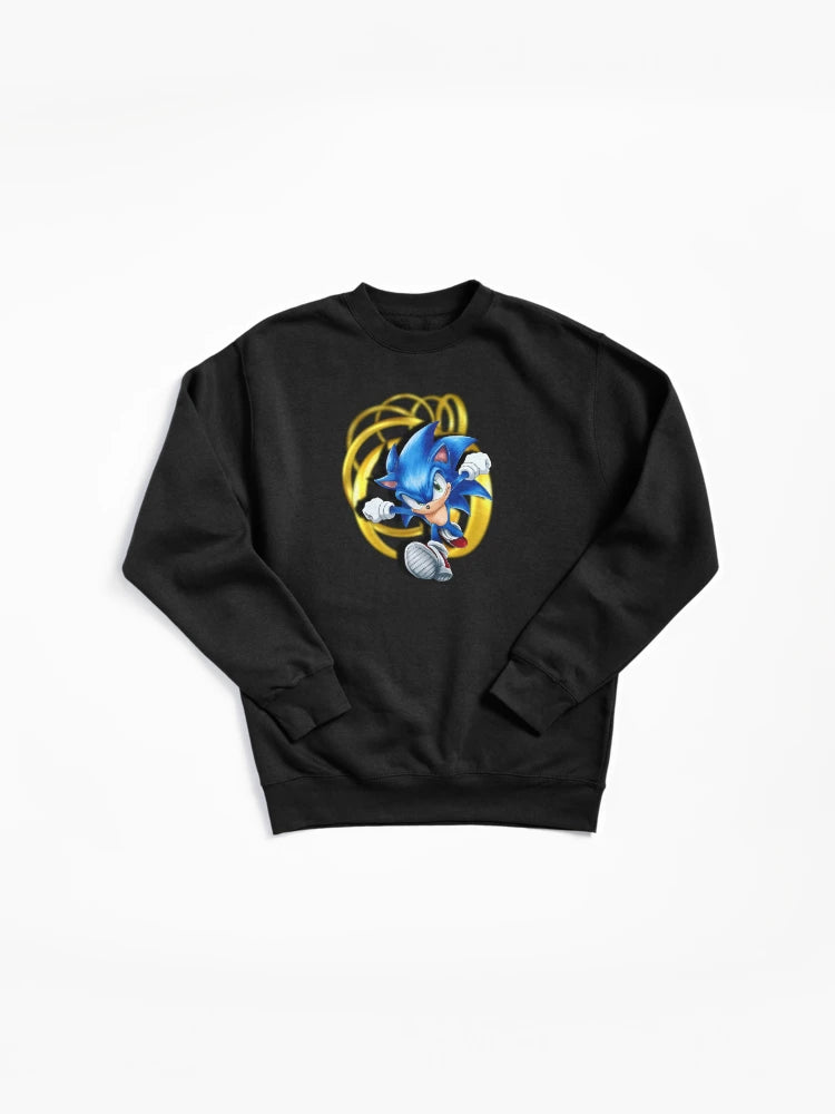 Gotta Go Fast Sonic - Iconic Catchphrase Gaming Sweatshirt