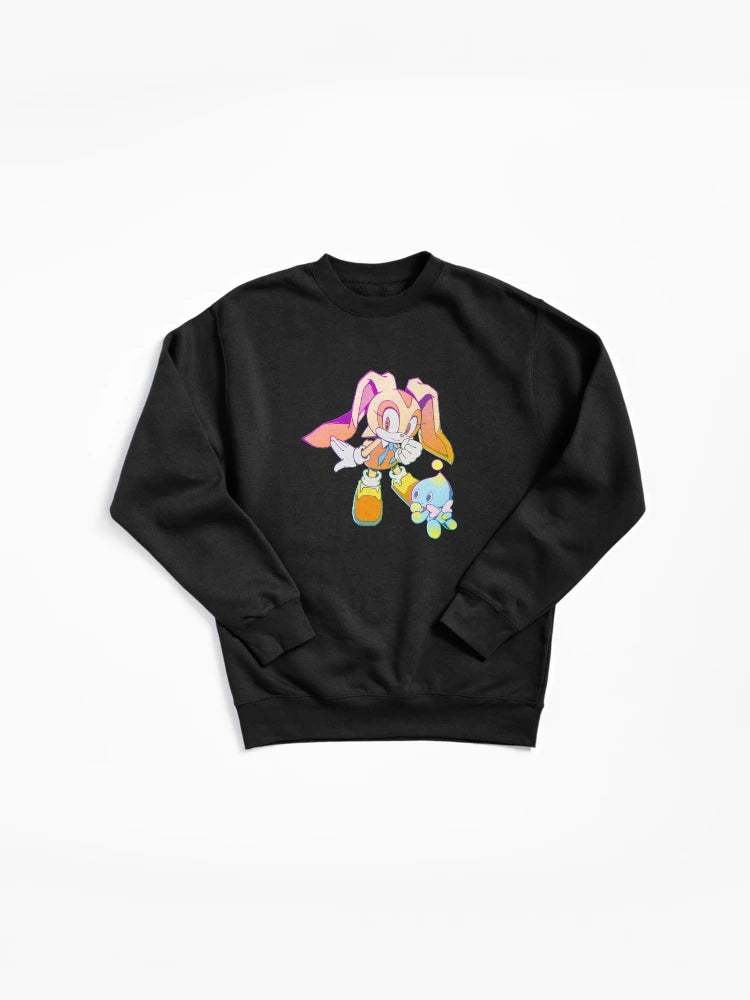 Cream the Rabbit 2020 Edition - Cute Character Pullover Hoodie
