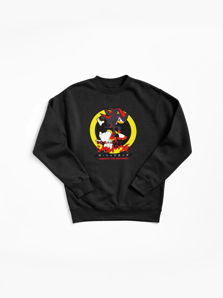 Sonic Creative Fan Art - Stylized Hero Graphic Sweatshirt