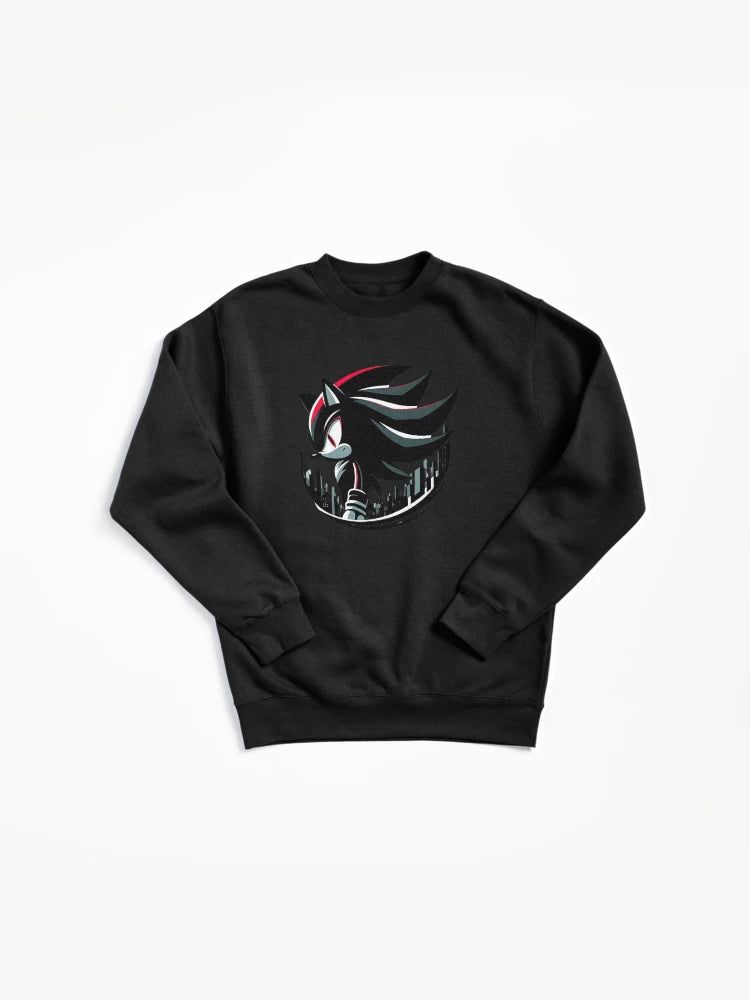 Sonic Artistic Character - Premium Fan Art Pullover Hoodie