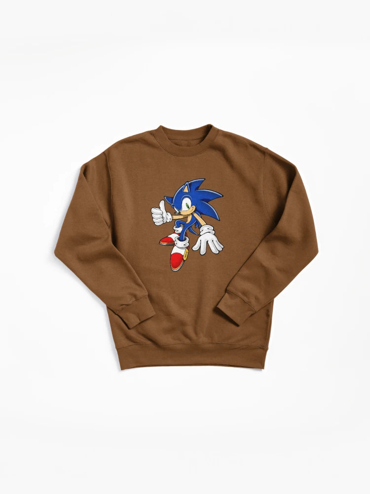 Sonic the Hedgehog Classic Logo - Official Style Fan Pullover