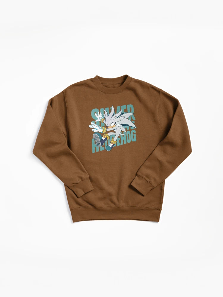 Silver the Hedgehog Future Hero - Sleek Psychic Power Hoodie
