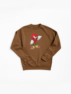 Knuckles the Echidna Strength - Red Guardian Graphic Hoodie
