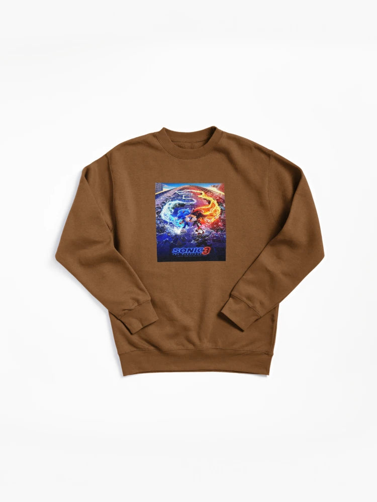 Shadow the Hedgehog Silhouette - Cool Anti-Hero Fan Sweatshirt