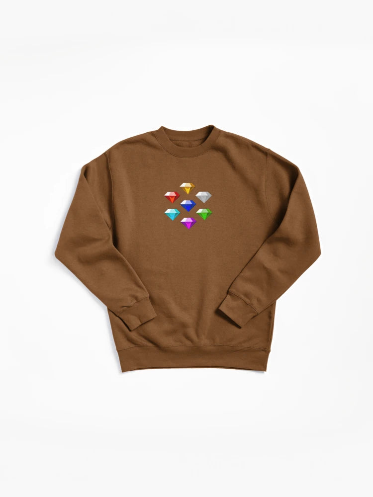 Emeralds of Chaos Collector - Mystic Gem Sonic Sweatshirt