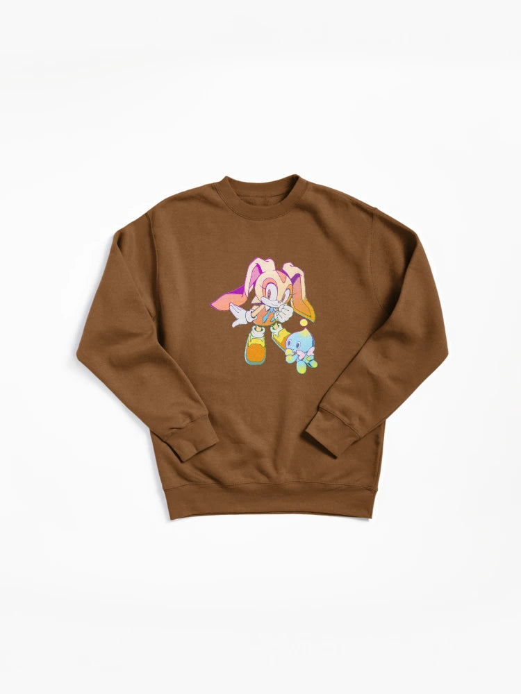 Cream the Rabbit 2020 Edition - Cute Character Pullover Hoodie