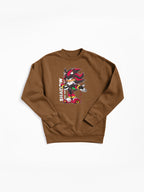 Artistic Sonic Portrait - Creative Fan Illustration Sweatshirt