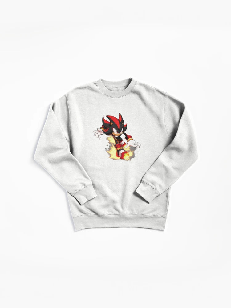 Shadow the Hedgehog Dark Speed - Sleek Athletic Sweatshirt