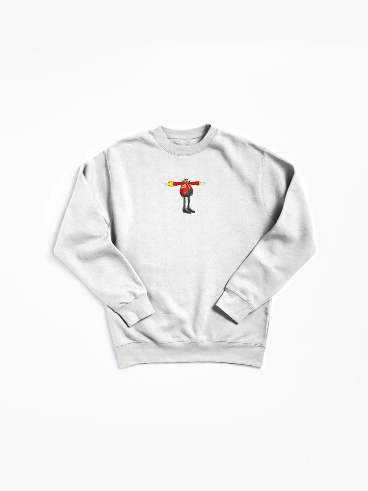 Eggman T-Pose Meme - Funny Viral Internet Culture Hoodie