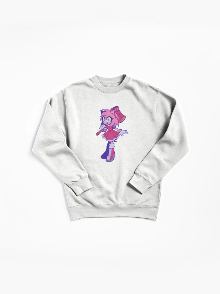 Amy Rose Sweet Style - Classic Pink Character Hoodie