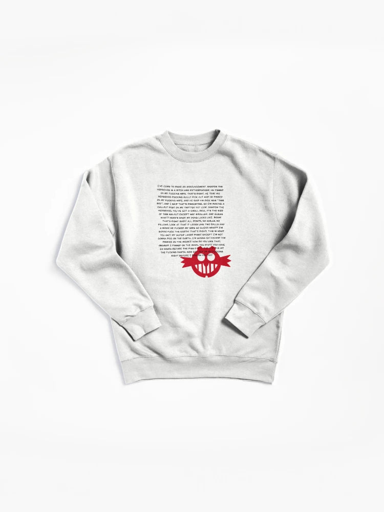 Eggman's Announcement Meme - Viral Internet Culture Hoodie