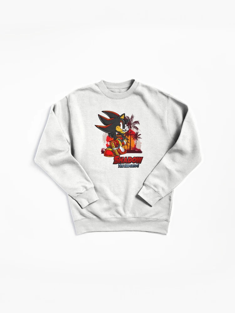 Shadow Hedgehog Midnight Edition - Sleek Urban Style Pullover