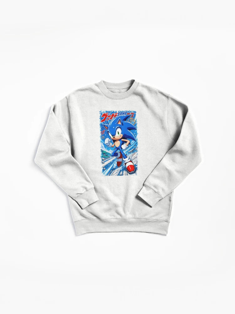 Super Hedgehog Power - Golden Transformation Fan Pullover