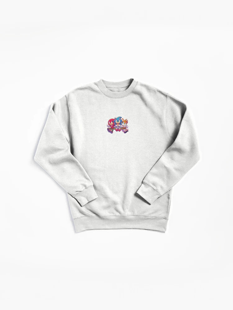 Sonic Knuckles and Tails - Classic Team Hero Hoodie