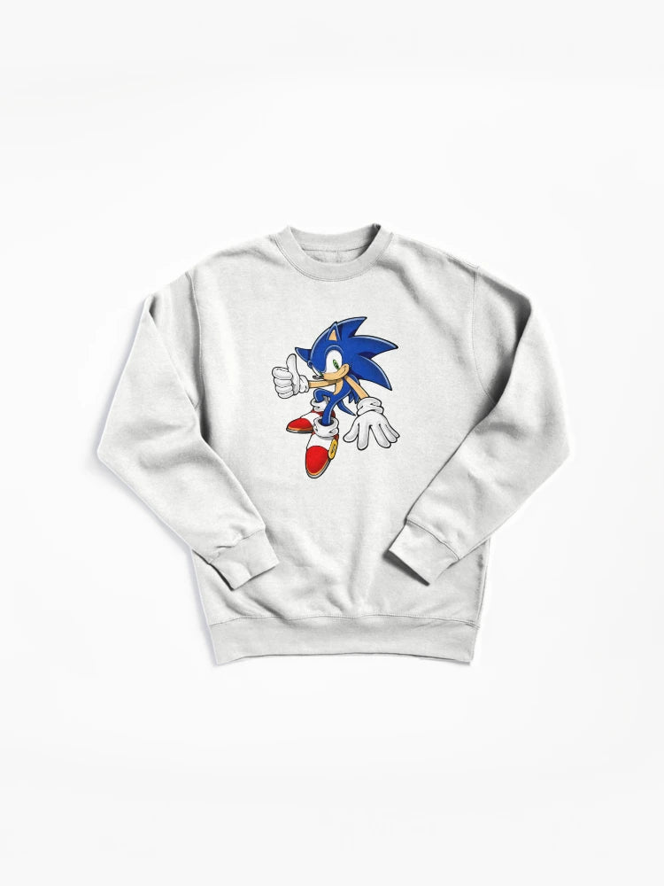 Sonic Shadow Rivalry Art - Double Hero Graphic Hoodie