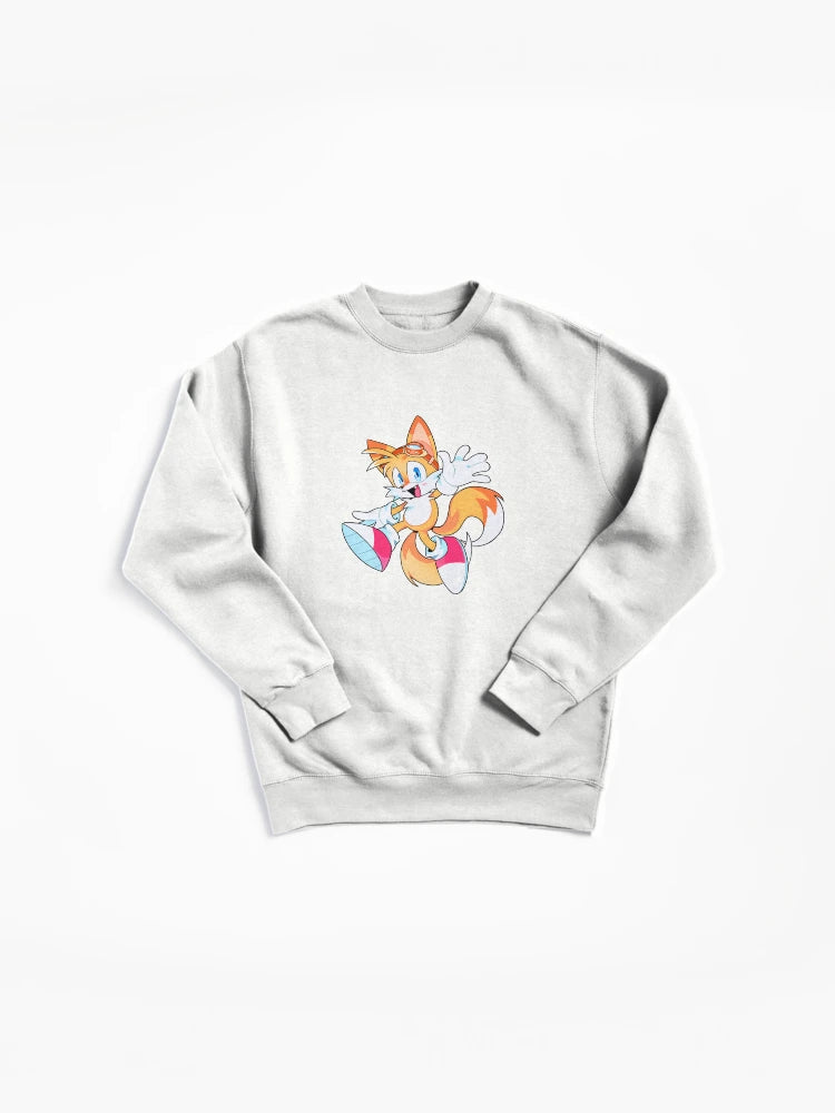 Tails the Hedgehog Friend - Cute Miles Prower Sweatshirt