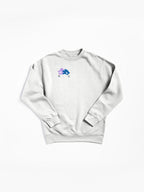 Sonic Rush Minimalist Vector - Clean White Gaming Sweatshirt