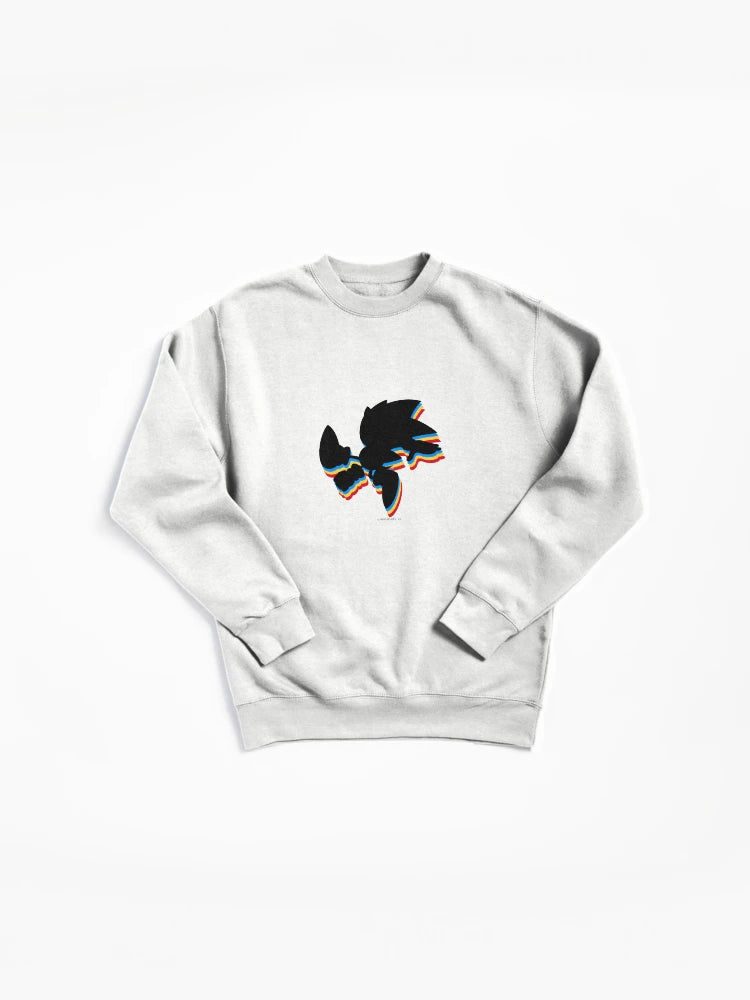 Sonic Multi-Coloured Art - Vibrant Rainbow Style Pullover