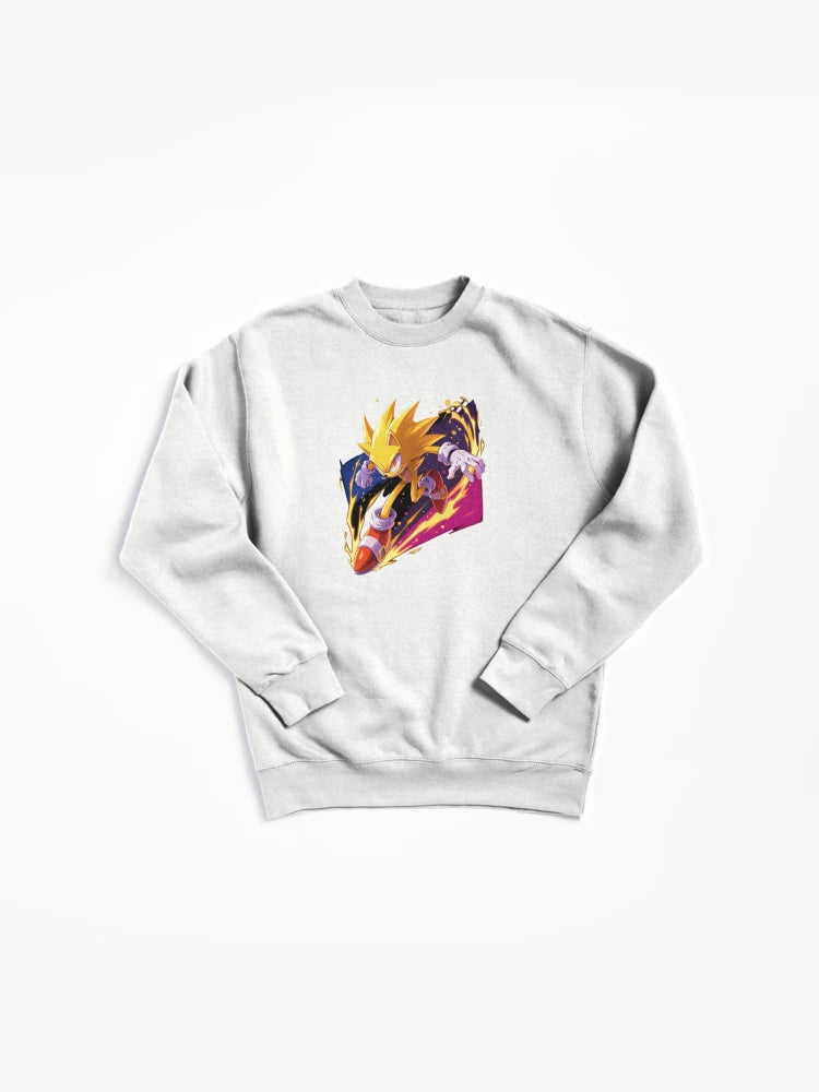 Super Sonic Golden Glow - Power-Up Transformation Hoodie