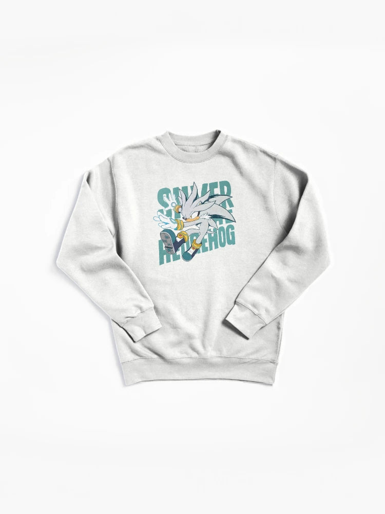 Silver the Hedgehog Future Hero - Sleek Psychic Power Hoodie
