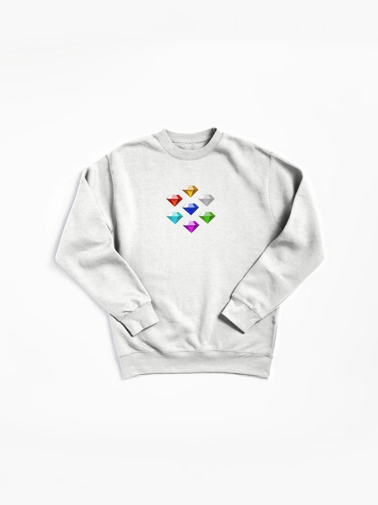 Emeralds of Chaos Collector - Mystic Gem Sonic Sweatshirt